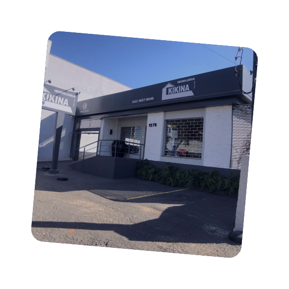 Foto da fachada da filial Santa Paula da Imobiliária Kikina