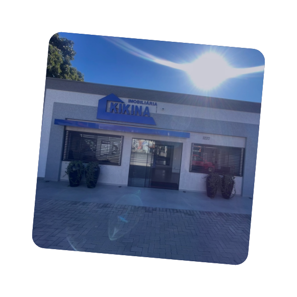 Foto da fachada da filial Oficinas da Imobiliária Kikina
